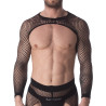 Barcode Berlin Harnais avec Manches Filet Poggio Noir